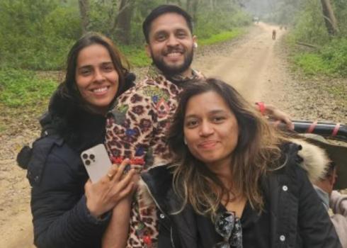 Saina Nehwal Jim Corbett Visit